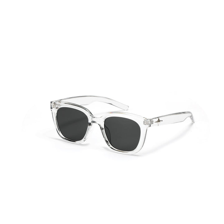 Ladies fashionable transparent sunglasses with slim frame and UV protection Kalsten