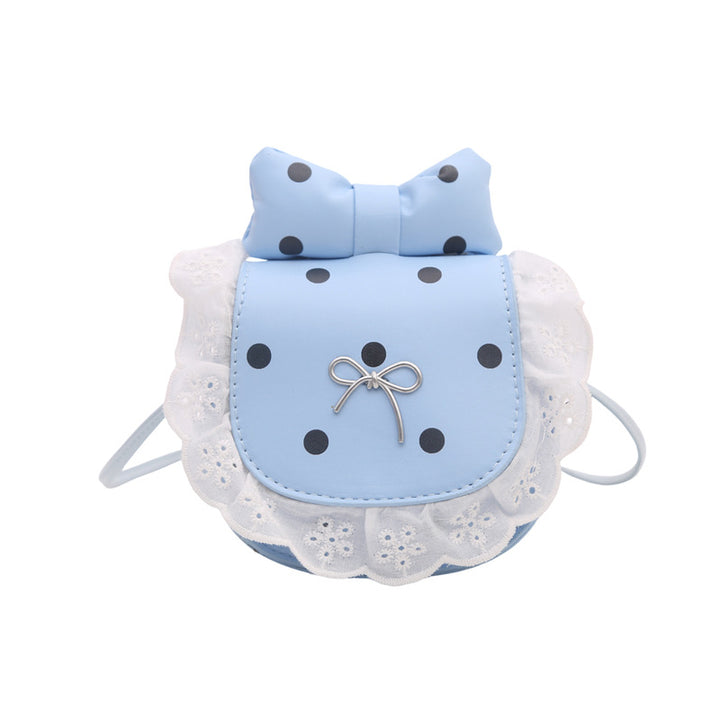 Playful Bow-Embellished Mini Crossbody Bag