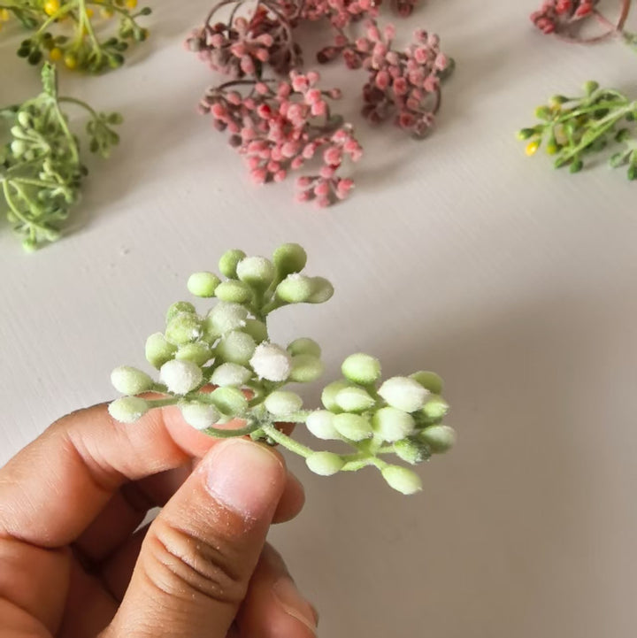 Delicate Floral Bud Stem