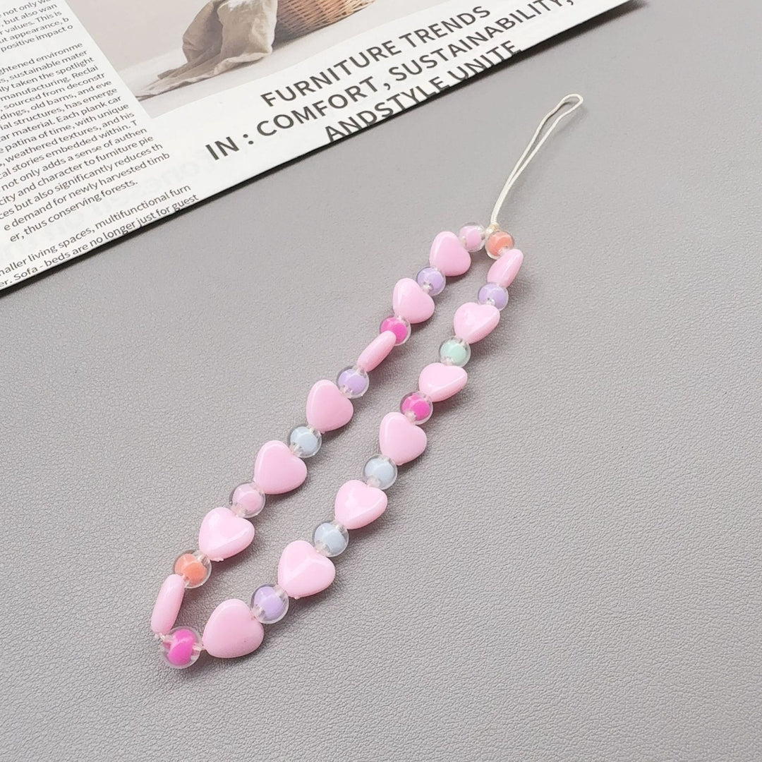 Heart-Shaped Beaded Eyewear Chain Kalsten