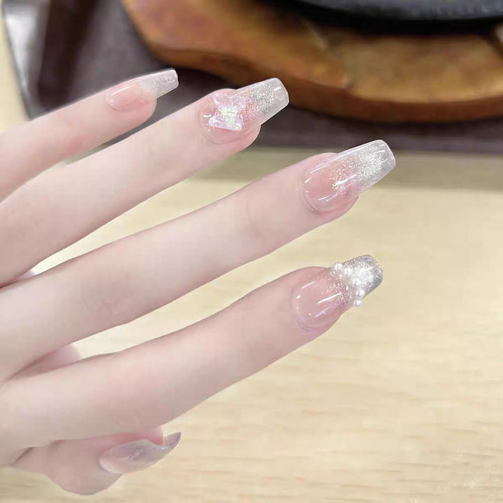 Elegant Artistic Stiletto Nail Enhancements