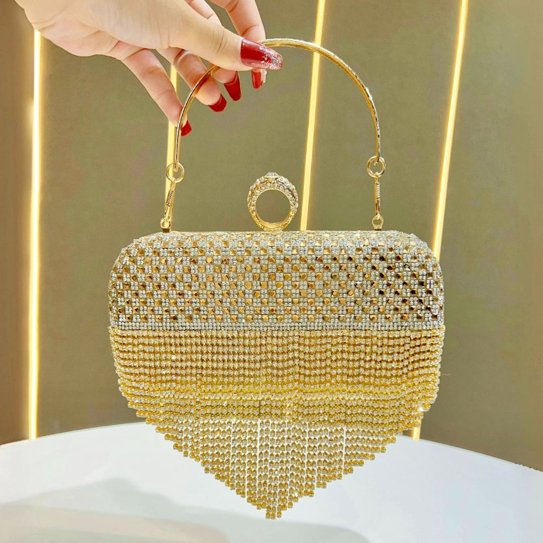 Glamorous Rhinestone Handbag