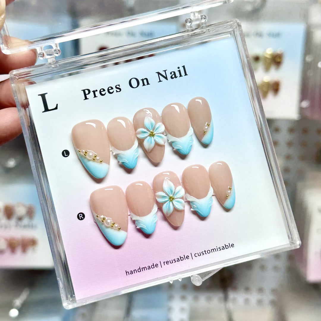 Artistic Reusable Press-On Nail Set