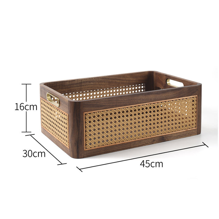 Artisan Handwoven Storage Crate Kalsten