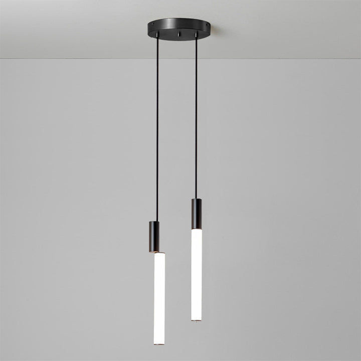 Modern Minimalist Pendant Light with Dual Tubes