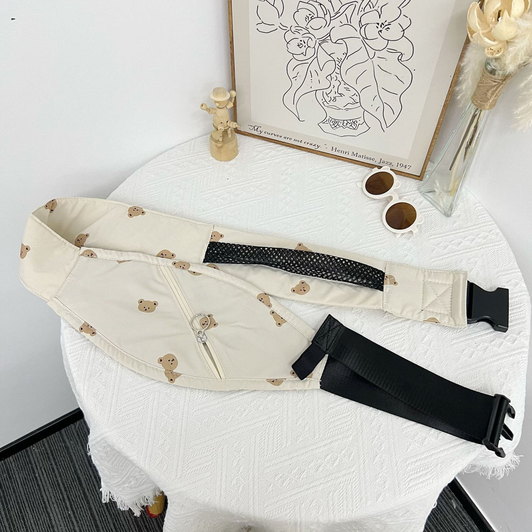 Padded Baby Hip Seat Carrier with Safety Buckle and Zipper Pocket