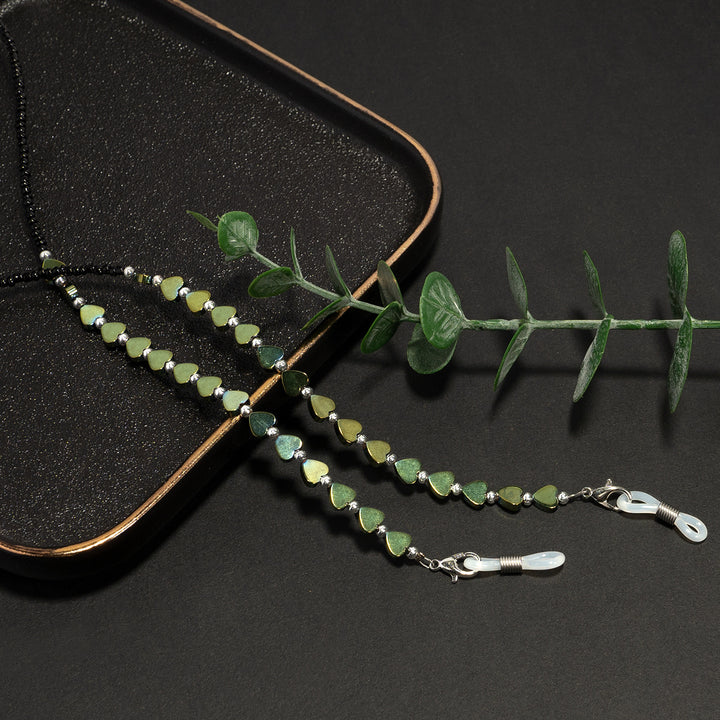 Artistic Heart-Shaped Eyewear Chain Kalsten