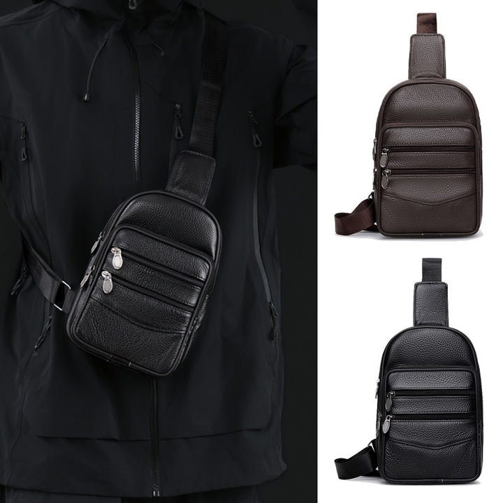 Durable Leather Sling Bag