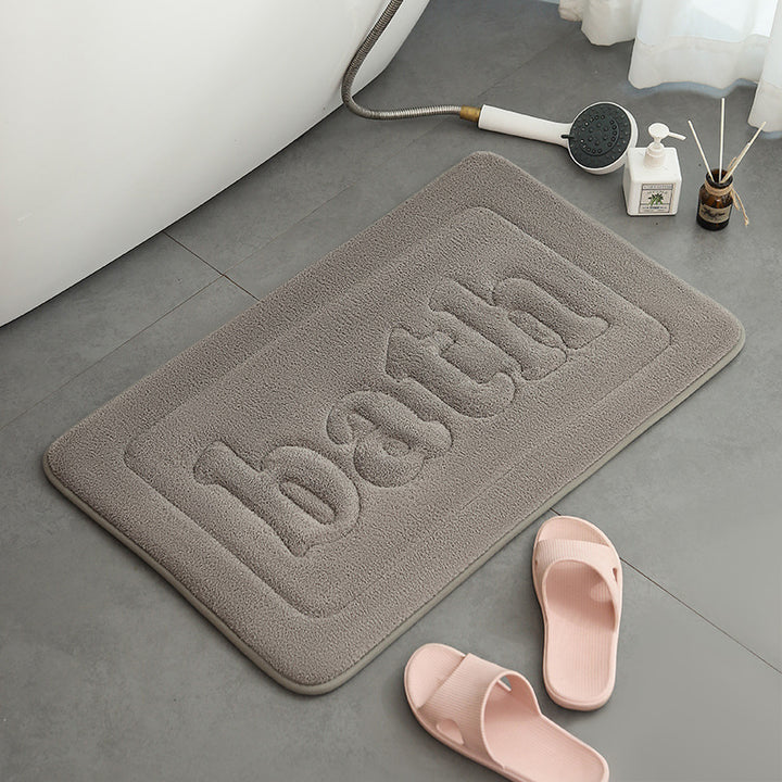 Absorbent Memory Foam Bath Mat Kalsten