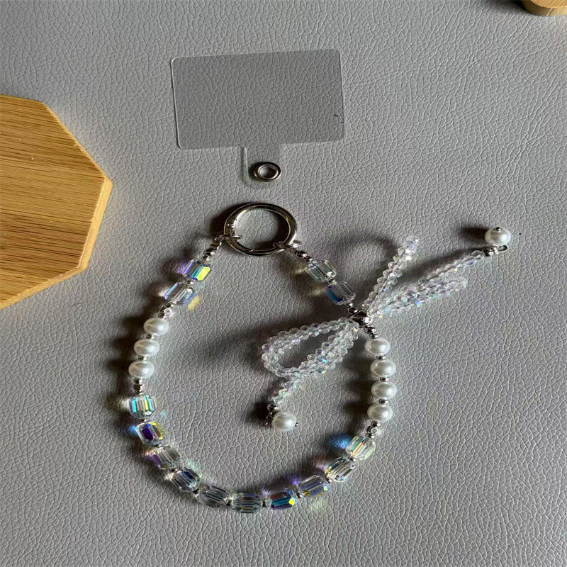 Elegant Beaded Charm Keychain Kalsten 1790135383