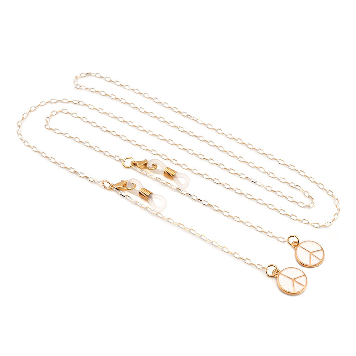 Elegant Geometric Glasses Chain kalsten