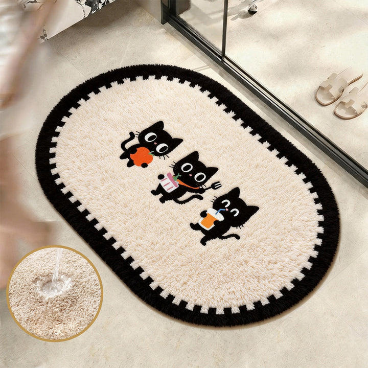 Cartoon Character Bath Rug for Home