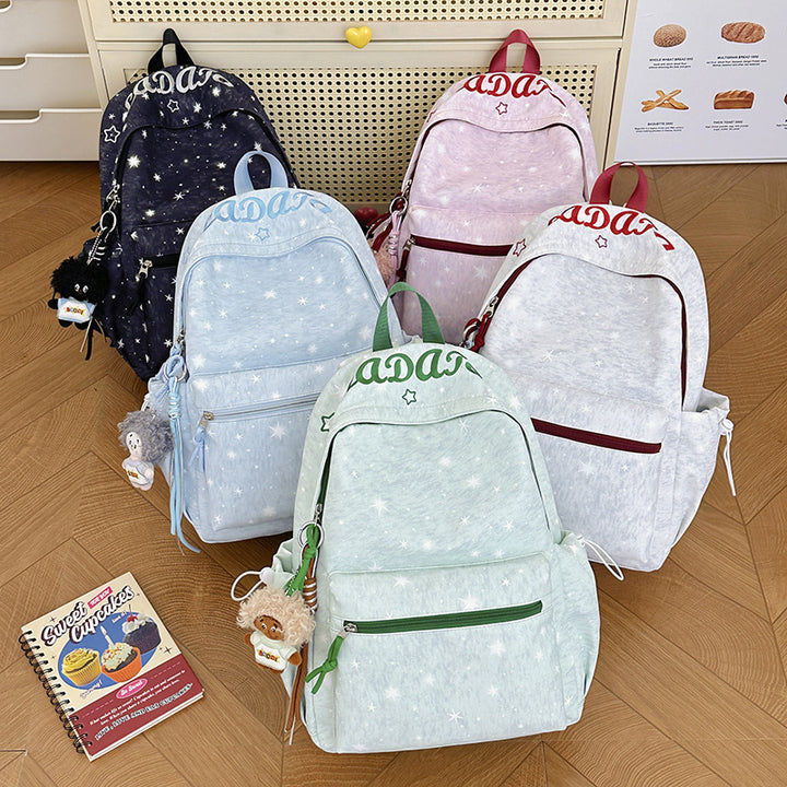 Stylish Star-Patterned Backpack Kalsten 1791205224
