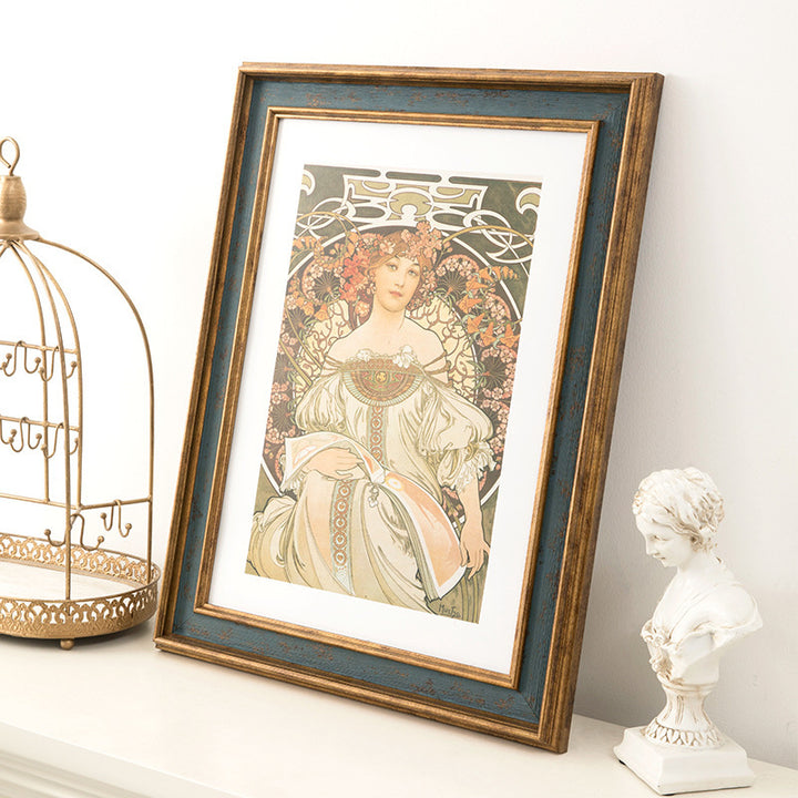 Framed Artistic Landscape Painting for Home Display
