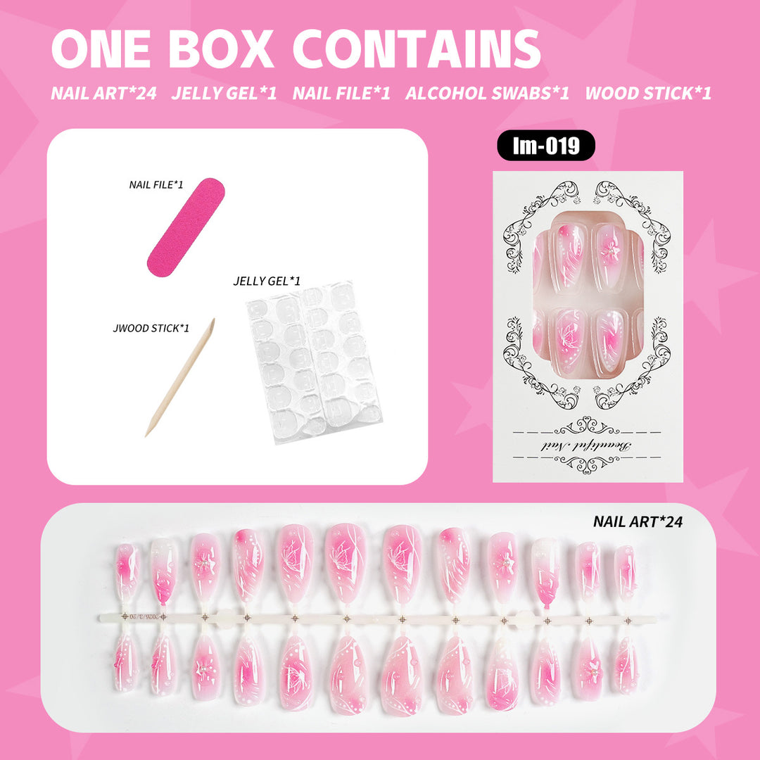Elegant Articulated Press-On Nail Kit