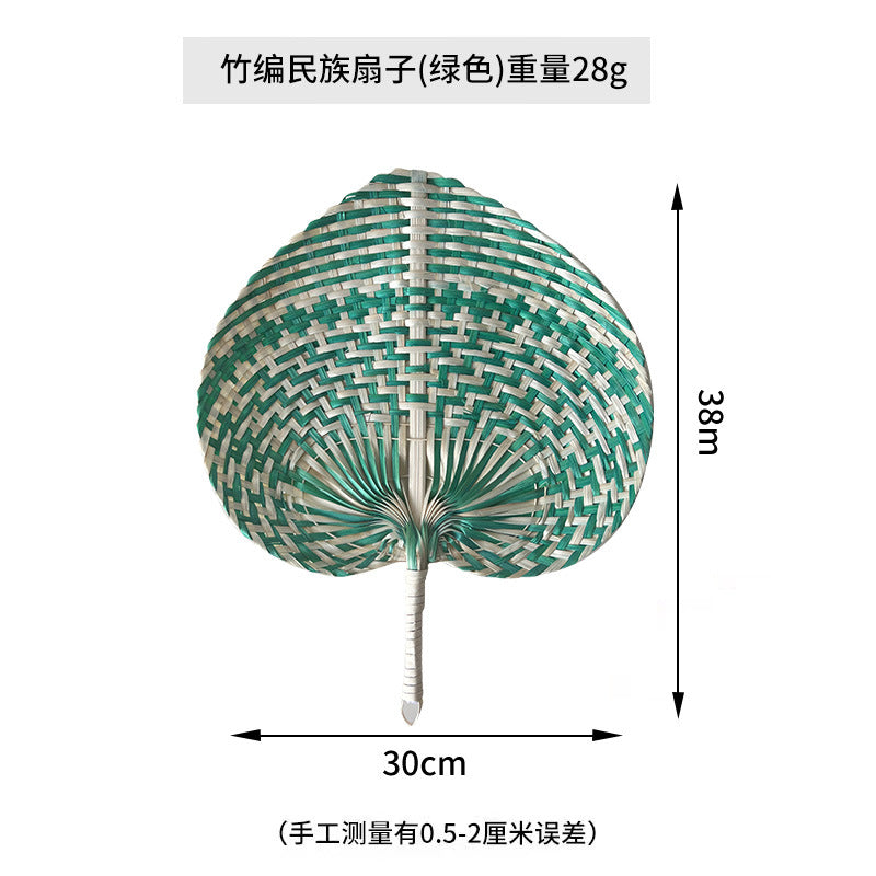 Ladies handcrafted fan made from sustainable materials Kalsten