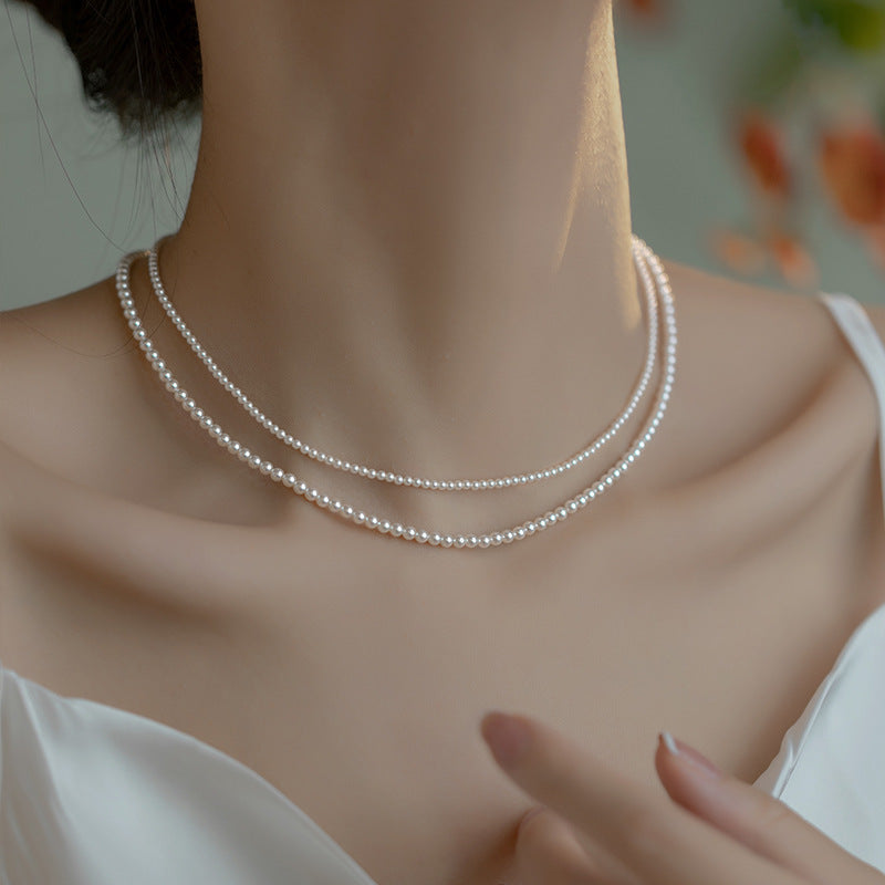 Delicate Pearl Necklace Kalsten