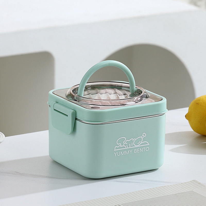 Portable Multi-Compartment Lunch Carrier