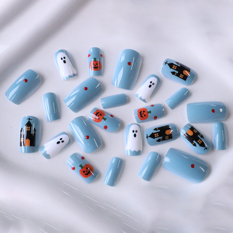 Halloween-Themed Press-On Nail Art Set Kalsten