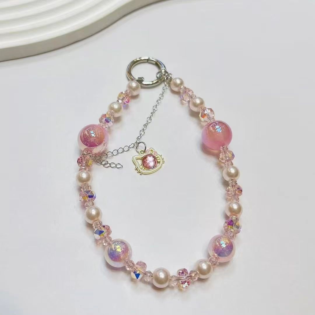 Beaded Charm Keychain Kalsten