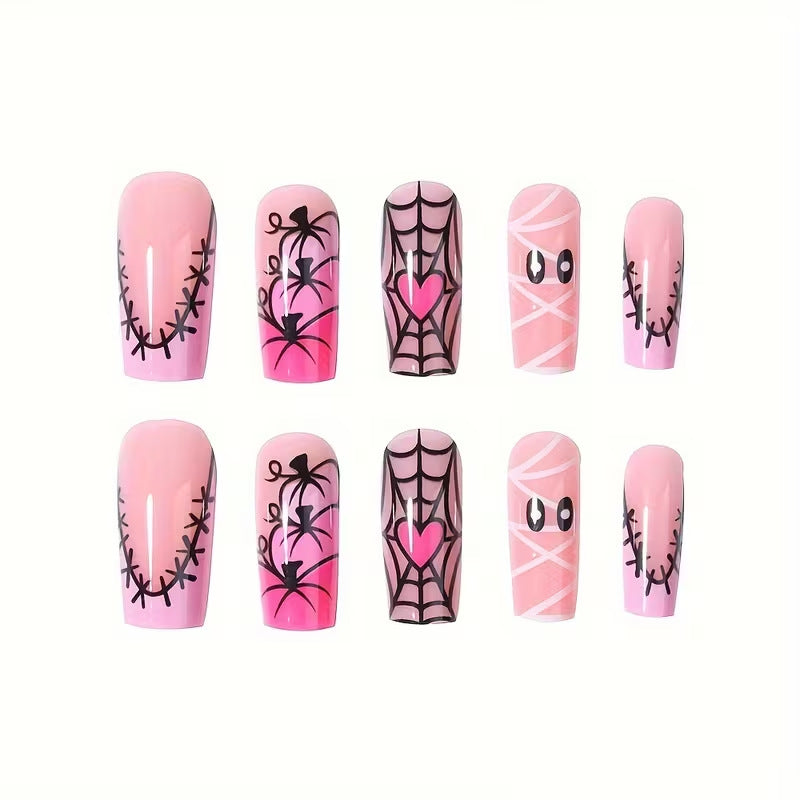 Halloween-Themed Art Nail Set Kalsten