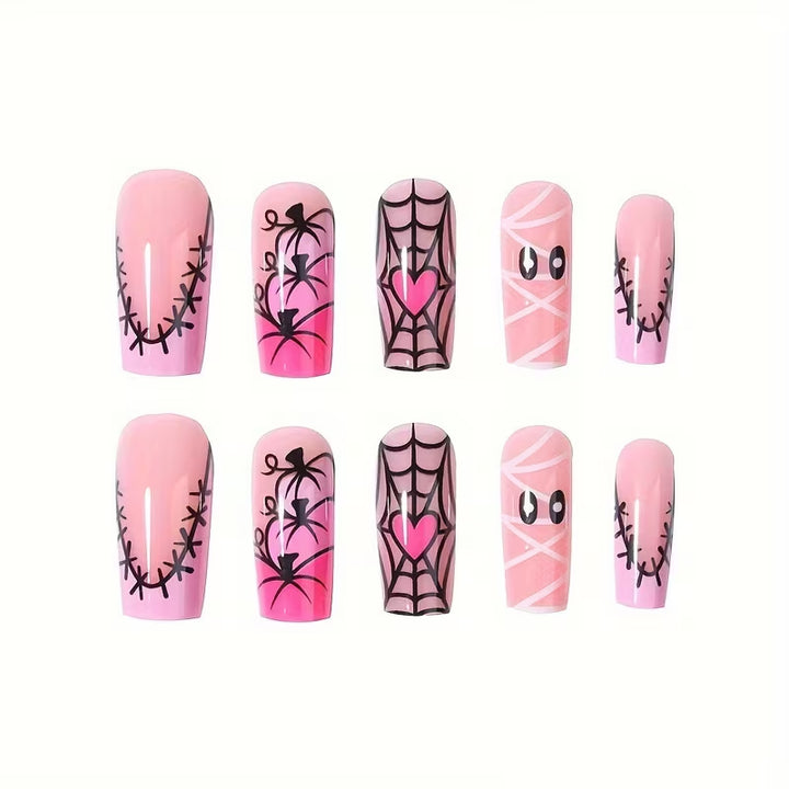Halloween-Themed Art Nail Set Kalsten