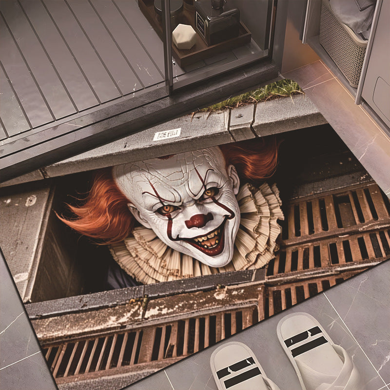 Scary Horror-Themed Floor Mat Kalsten