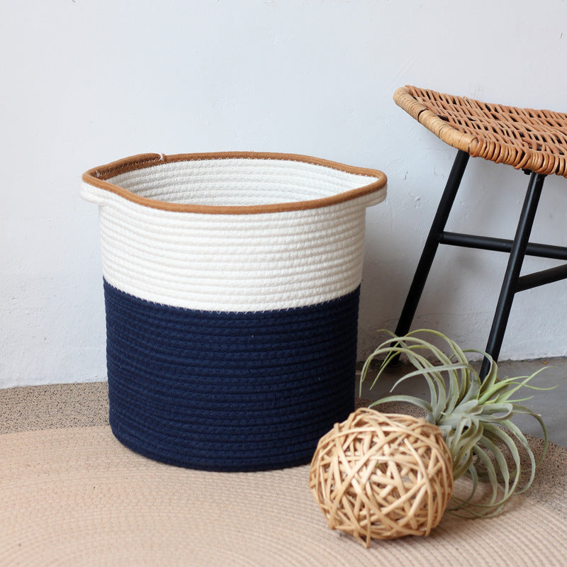 Handcrafted storage basket in modern design Kalsten
