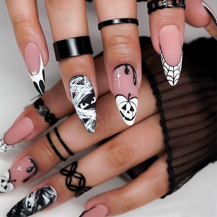 Creative Nail Art Set with Halloween Theme Kalsten