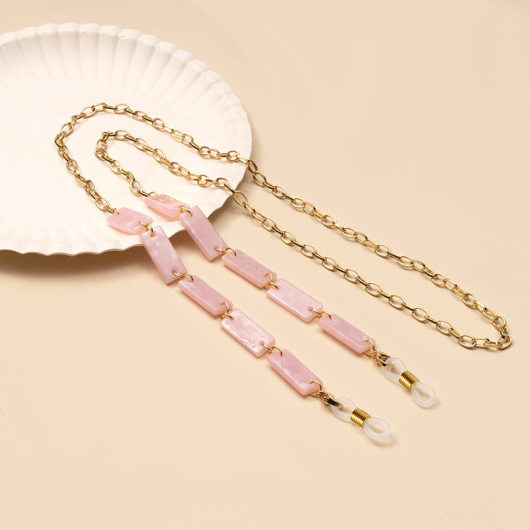 Chunky Abstract Pattern Eyewear Chain kalsten