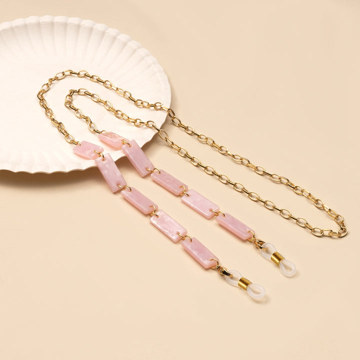 Chunky Abstract Pattern Eyewear Chain kalsten