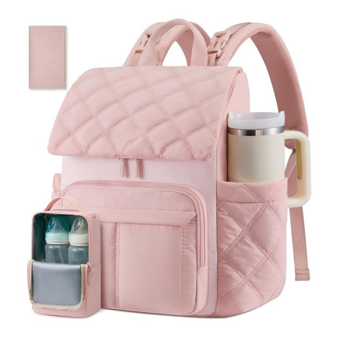 Multifunctional Wrap Backpack with Insulated Compartment and Organizer Kalsten