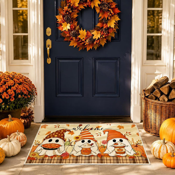 Halloween-Themed Decorative Area Mat for Home