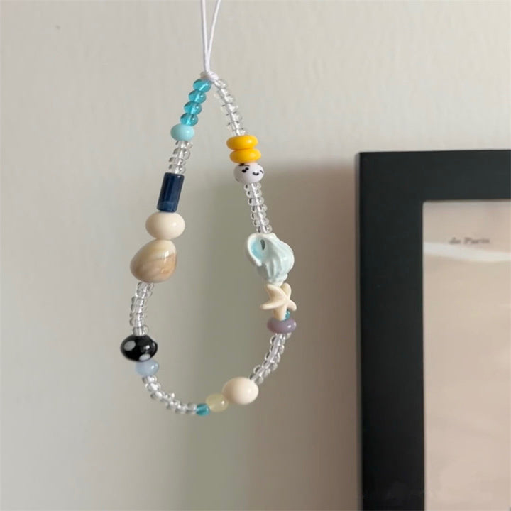 Decorative Bead Phone Lanyard Kalsten
