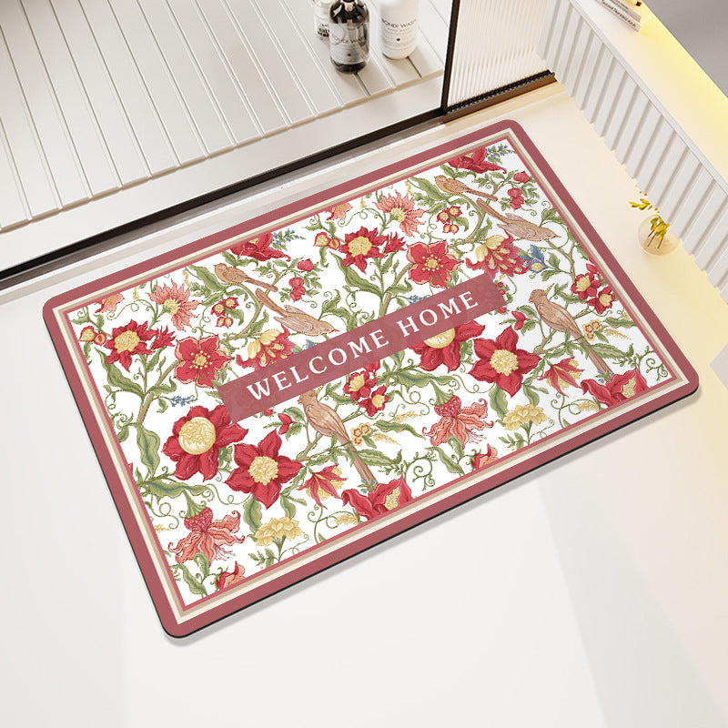 Geometric Pattern Decorative Floor Mat Kalsten