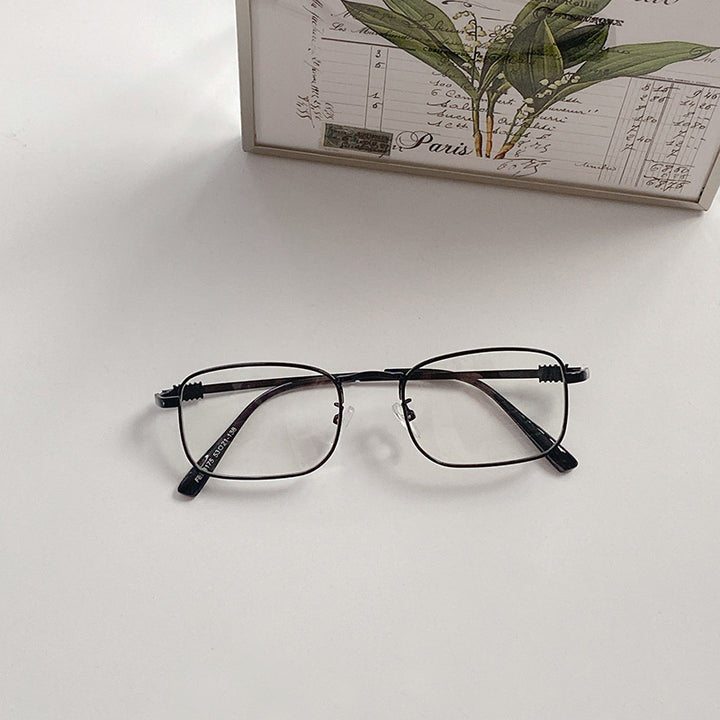 Fashionable glasses with square frame Kalsten