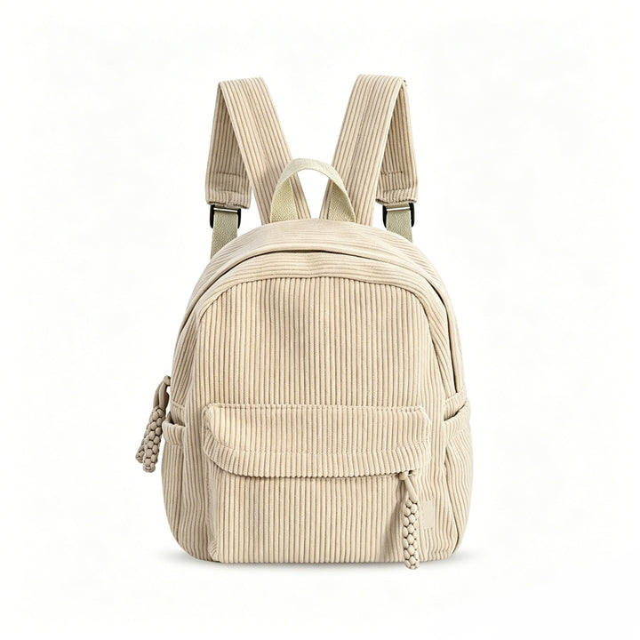 Compact Corduroy Backpack