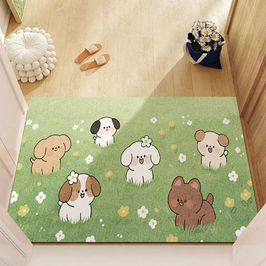 Cute Cartoon Duck Themed Area Rug