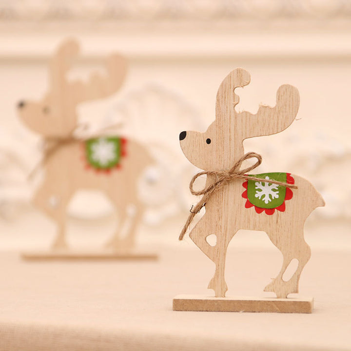 Decorative Wooden Reindeer Figurine Kalsten 1790145184