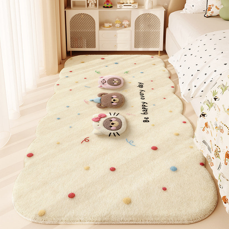 Cartoon-Themed Kids Area Rug