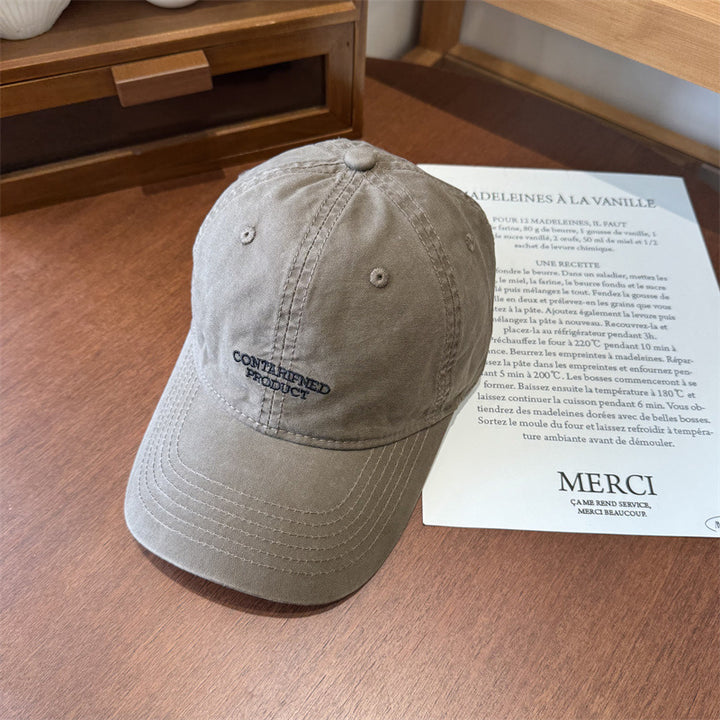 Men's Casual Embroidered Cotton Cap Kalsten