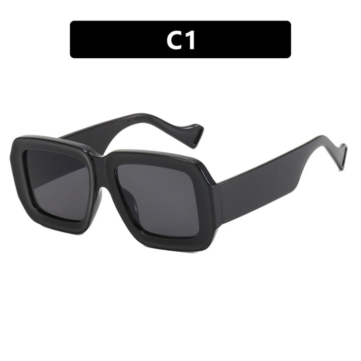 Women's fashionable sunglasses with square design and chic pattern Kalsten