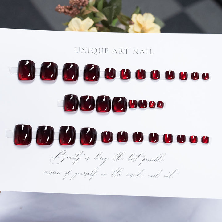 Elegant Metallic Nail Art