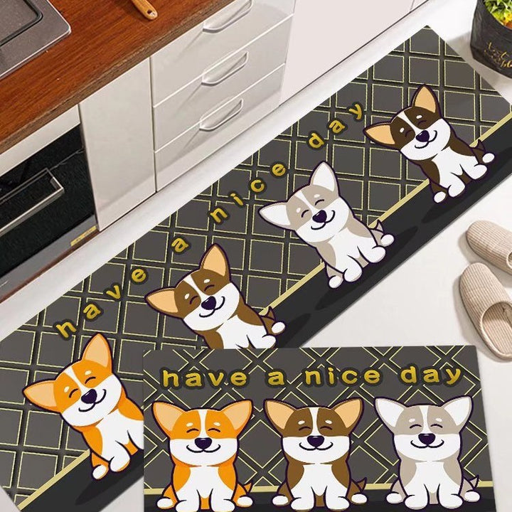 Cat-Themed Kitchen Mat Kalsten