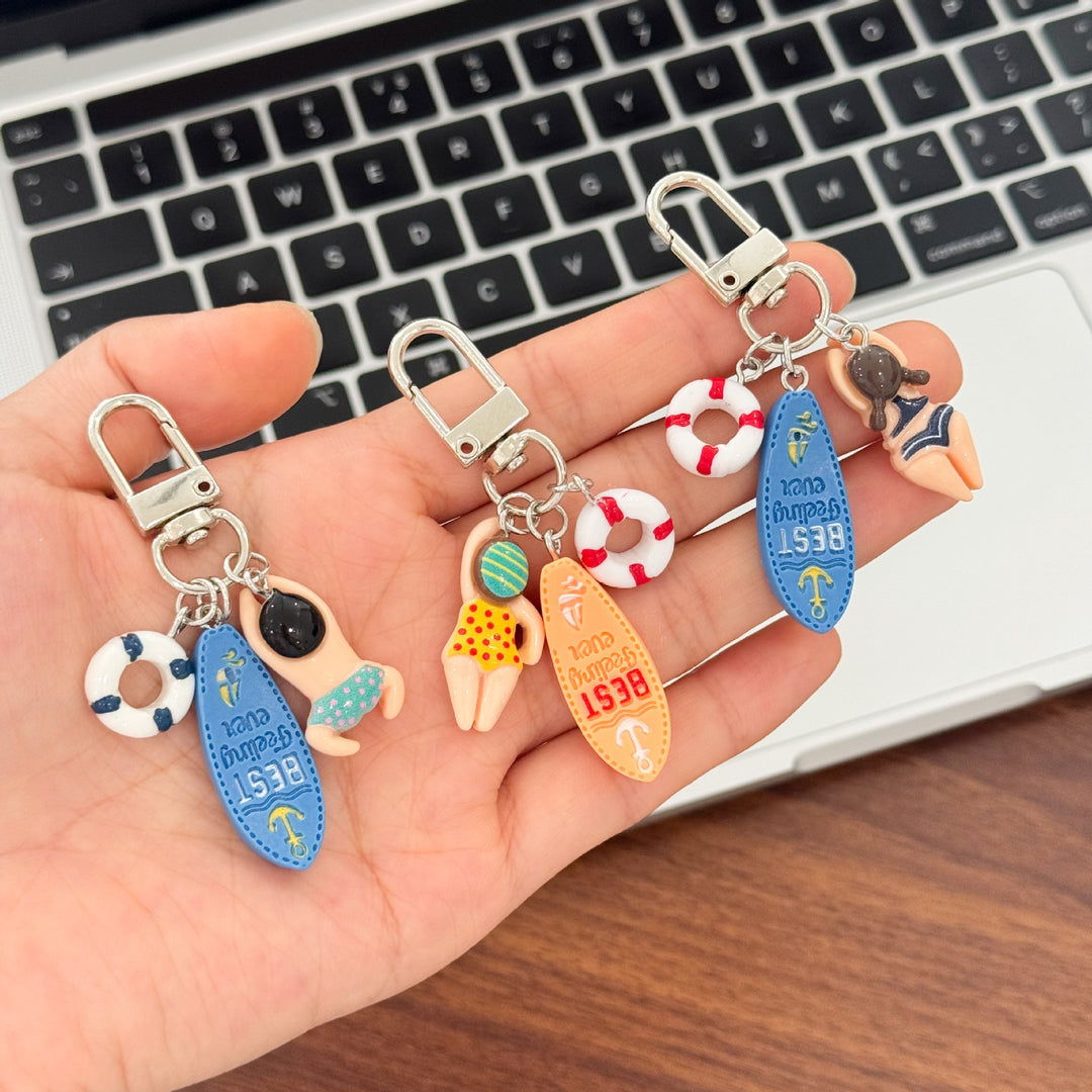 Keychain with Creative Swimming Motif Kalsten