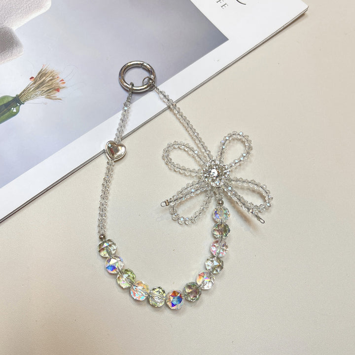 Crystal Beaded Charm Keychain Kalsten