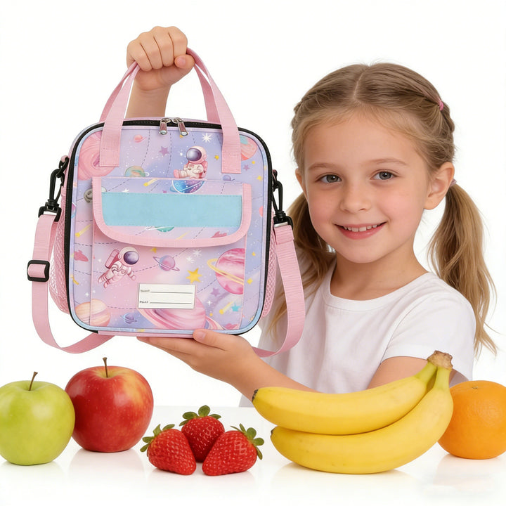 Construction-Themed Lunch Bag