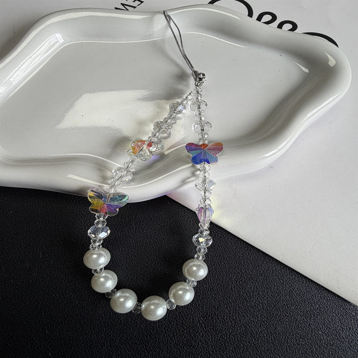 Decorative Butterfly Beaded Eyewear Chain Kalsten