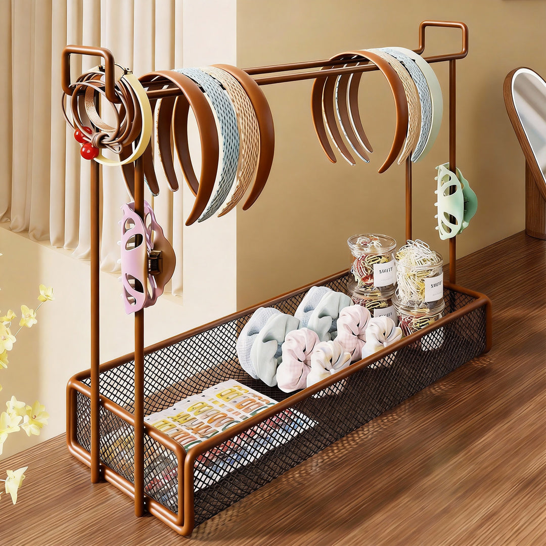 Headband and Hair Accessory Organizer Stand