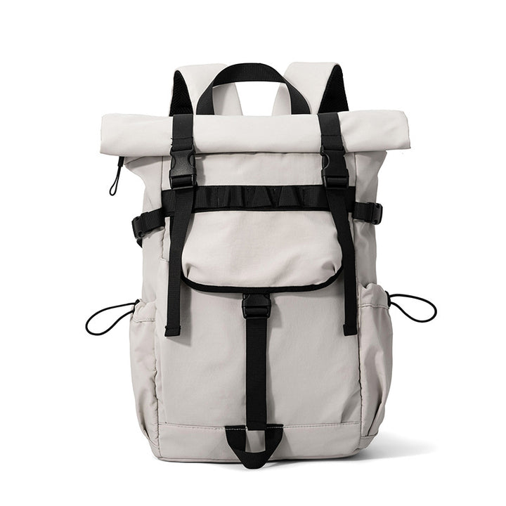 Roll-Top Adventure Backpack with Multiple Compartments Kalsten
